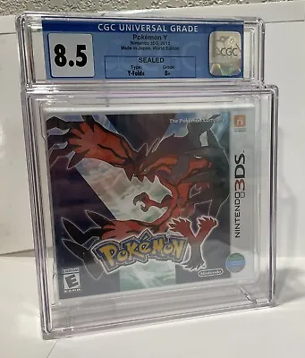 $198.99 • Buy Pokemon Y Graded - CGC 8.5 Universal Grade New Sealed (Nintendo 3DS, 2013)