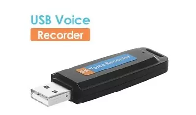 Rechargeable Digital Voice Audio Recorder Dictaphone Usb Memory Stick - Micro Sd • £4.79