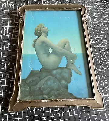 Original Authentic 1927 Maxfield Parrish Stars Framed Original Print! • $75