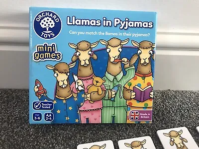 £4.25 • Buy Orchard Toys, Llamas In Pyjamas, Games, Match Game, Orchard Games