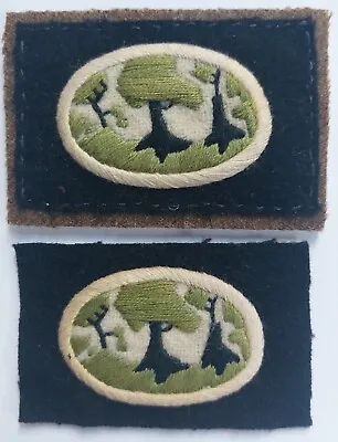 £13 • Buy British Army Ww2 12th Corps Cloth Formation Patch Badge Pair