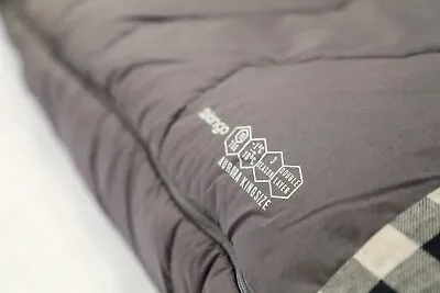 Kingsize Single XL Sleeping Bag Vango Aurora Cotton Premium 3 Season Camping Bed • £89.99