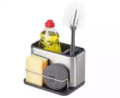 NEW JOSEPH JOSEPH SURFACE STAINLESS STEEL SINK TIDY Organiser Organizer Rack • $52.99