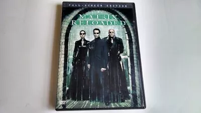 The Matrix Reloaded Full Screen Edition (DVD) (VG) (Complete W/Case) • $3.53