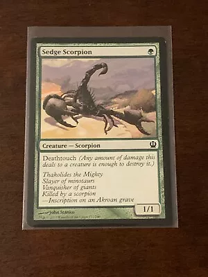 Magic The Gathering Theros Sedge Scorpion • $1.25