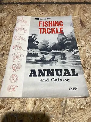 Vintage 1959 50s Garcia Fishing Tackle Annual Catalog Reels Rods Accessories • $120