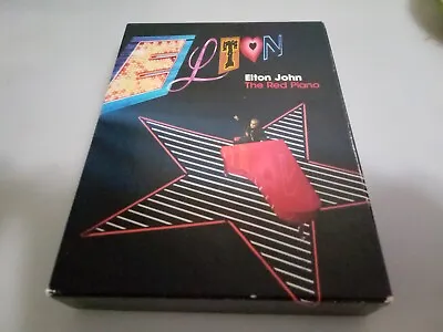 NEW! Elton John: The Red Piano 2008 2-Disc DVD 2-Disc CD Box Set • $0.99