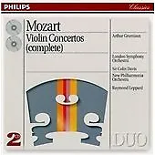 Wolfgang Amadeus Mozart : Violin Concertos Nos. 1 And 2 CD 2 Discs (1993) • £3.12