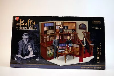 $579 • Buy Buffy The Vampire Slayer Library Playset Diamond Select Plan B Authentic