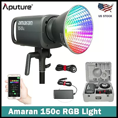 Aputure Amaran 150c RGBWW LED Video Light 150W For Filmmaking Studio Photography • $303.05