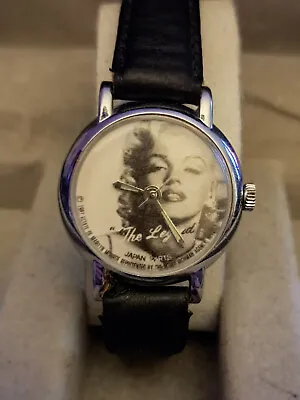 Ladies Vintage 1987 Marilyn Monroe Estate Authorized Mechanical Wind Up Watch  • $19.99