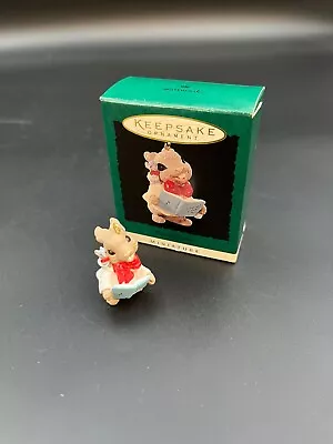 Hallmark Keepsake: 1995  Friendship Duet  Miniature Ornament With Box • $3.99