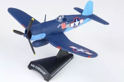 Postage Stamp Planes 1/100 F4U Corsair Airplane White 86 / Lulubelle USMC • $33.99