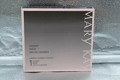 Mary Kay Magnetic Black Compact~unfilled~medium~nib~cosmetic Makeup~customize • $6.72