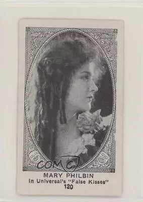 1921 American Caramel Movie Actors And Actresses Blank Back Mary Philbin Z6d • $6.29