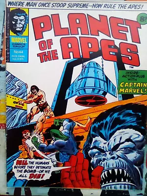 Planet Of The Apes #44 - Marvel UK - 1975 - VG CONDITION - FIRST PRINTING • £4.99