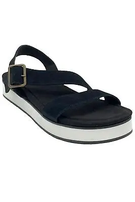 Koolaburra By UGG Suede Adjustable Sandals Serah Black • $32.99