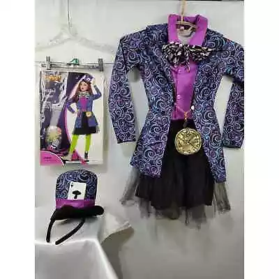 Spirit Costume Miss Mad Hatter Youth Large 12-14 Alice Wonderland - Complete • $25