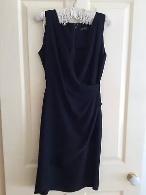 Carla Zampatti Little Black Dress Size OO (8 ?) Good Used Condition • $20