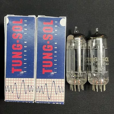 Matched Pair Tung Sol 6cg7 Audio Vacuum Tubes Tested Vintage 9.10401.c • $59.95