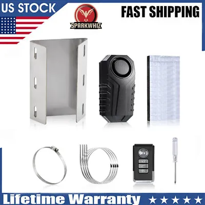 113dB Super Loud Wireless Anti Theft Alarm & Vibration Motion Sensor Alarm USA • $29.99