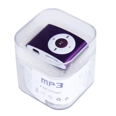 USB Mini MP3 Player Support 32GB Micro SD TF Card With Headphone PP • $3.99