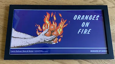 Larry Sultan:Here &Home ORANGES ON FIRE Milwaukee Art Museum Poster  • $65