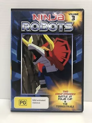 Ninja Robots Volume 3 Dvd PAL All Region • $29.90