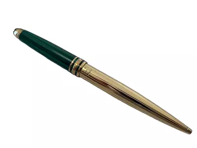 Montblanc M164 Meisterstuck Tsar Nikolai Ballpoint Pen Vermeil Malachite Japan • $1319.99