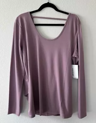 NEW Women’s Marika Elderberry Purple Reversible Athletic Top XL • $15