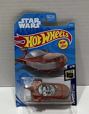 Mattel Hot Wheels STAR WARS X-34 Land Speeder Screen Time Car NEW NIP • $4.99