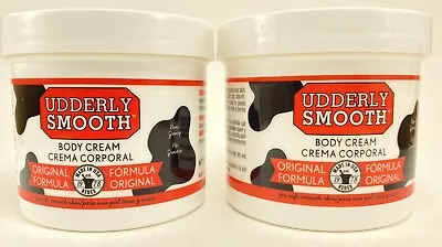 Pack Of 2 Udderly Smooth Body Cream  Original Formula 12 Oz • $12.99