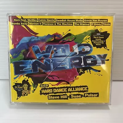 Hard Dance Alliance / Steve Hill Suae Pulsar - Wild Energy 2012 CD Discs 1&3 • $18.99