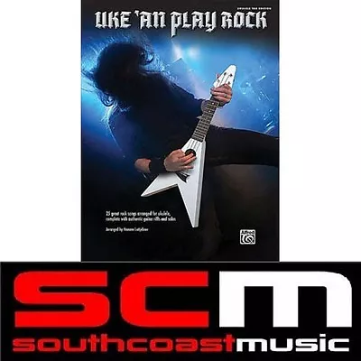 Uke'an Play Rock Ukulele Tab Chords & Notation Song Book Learn Uke Songbook • $39.95