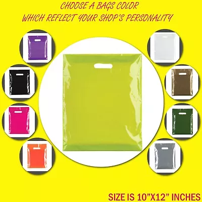 £1.25 • Buy PLASTIC CARRIER BAG - Modern Printed Strong Gift Shopping Bags-10  X 12 -(inch)