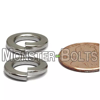 M8 / 8mm - Qty 10 - DIN 127B Split Lock Washer Stainless Steel 18-8 / A2-70 • $5.13