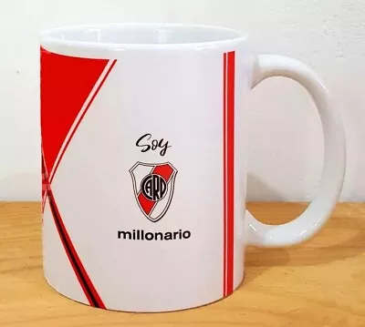 RIVER PLATE - SOY MILLONARIO - CERAMIC CUP - MUG - Argentina Football - Soccer • $33.99