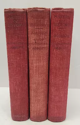 Makers Of History Lot Of 3 Jacob Abbott Charles Margret Anjou Nero 1876 Books • $85