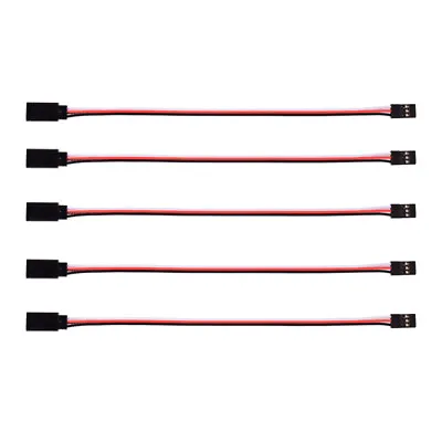 5Pcs Servo Extension Lead Wire Cable For RC Futaba JR Male To Female Connector • £4.87