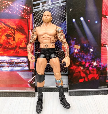 £14.96 • Buy USED PLAYED WWE Mattel Action Figure ELITE 30 DAVE BATISTA KID TOY Wrestling WCW