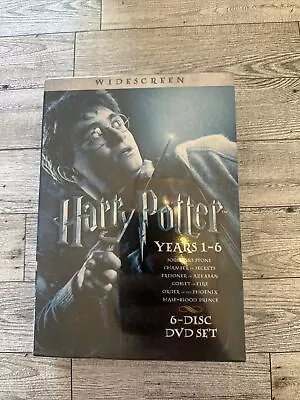 Harry Potter: Years 1-6 (DVD 2009 6-Disc Set WS) • $9.99