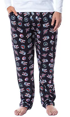 Marvel Mens' The Falcon And The Winter Soldier Tossed Print Pajama Pants • $17.95