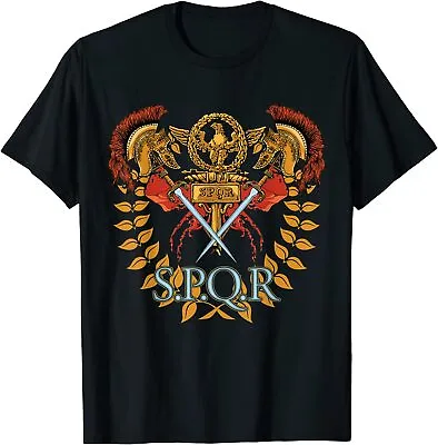 NEW LIMITED SPQR Ancient Rome Roman Empire Shirt Gift T-Shirt • $19.94