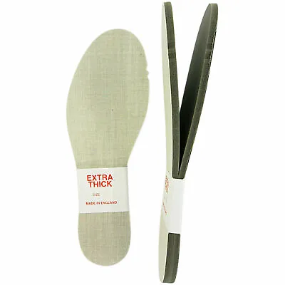 Uk Extra Thick Insoles Memory Mens Ladies Boots Work Sports Trainers Size 3-17 • £2.15