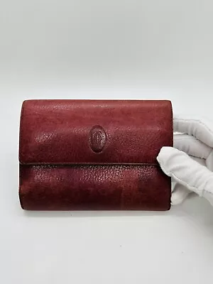 Must De Cartier Leather Bifold Wallet • $10.50