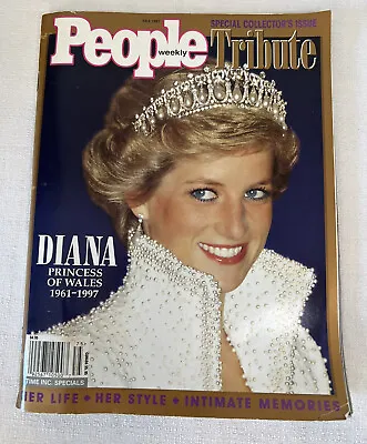 PRINCESS DIANA 1997 People Magazine Special Collector's Tribute Issue • $3.40