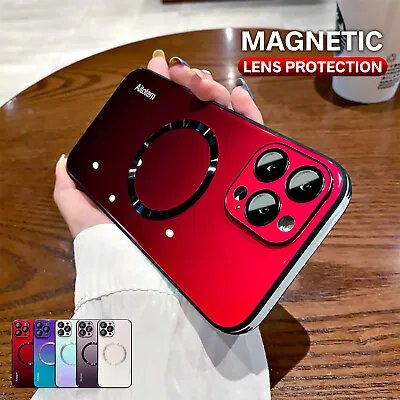 Gradient Mag Safe Shockproof Case Cover For IPhone 15 Pro Max 14 Plus 13 12 Pro • $10.49