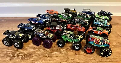 Hot Wheels Monster Jam Truck 1:64 Lot Of 20 Vintage Grave Digger Sriracha-Read • $64.99