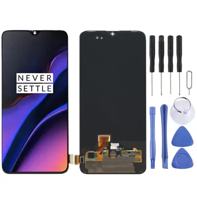 For OnePlus 6T With Digitizer Full Assembly OEM LCD Screen (Black) • $112.19