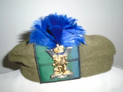 Royal Regiment Of Scotland Tam O Shanter Blue Hackle Approx 57cm • £40.50